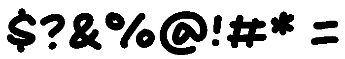 Lovely Person Font OTHER CHARS