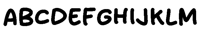 Lovely Person Font UPPERCASE