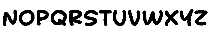 Lovely Person Font UPPERCASE