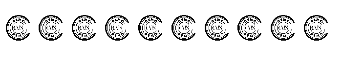 Lovely Rabbit Demo Font OTHER CHARS
