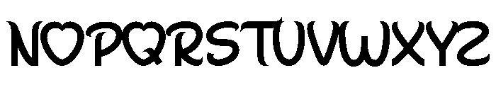 Lovely Rabbit Demo Font UPPERCASE