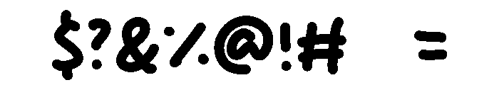 Lovely Sign Font OTHER CHARS