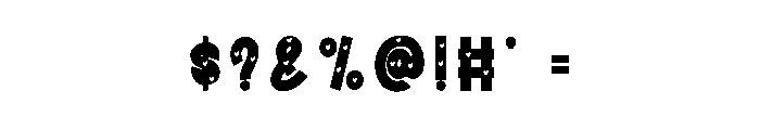 Lovely Teacher Font OTHER CHARS