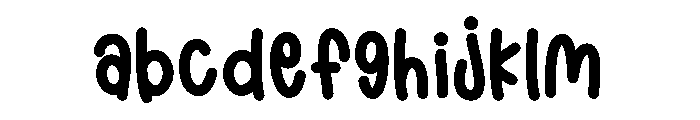 Lovely3 Font UPPERCASE