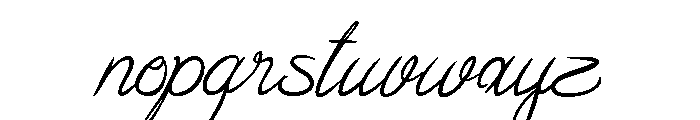 LovelyHoliday Font LOWERCASE
