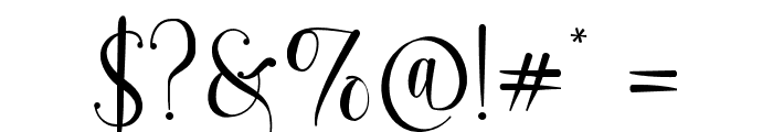 LovelyPersonalUse-Script Font OTHER CHARS
