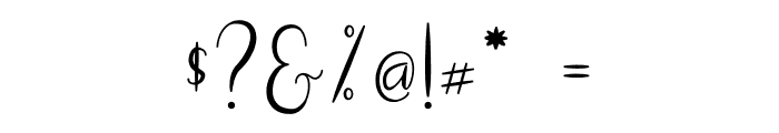 Lovelygirly - Demo Font OTHER CHARS