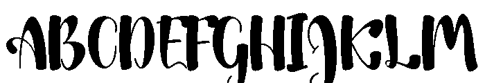 Loventtine - PERSONAL USE Font UPPERCASE