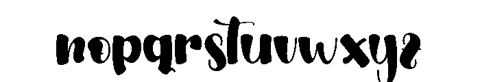 Loventtine - PERSONAL USE Font LOWERCASE