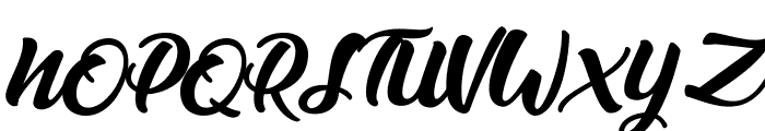 Lover Artefacts Personal Use Regular Font UPPERCASE