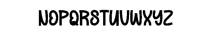 Lover Romance Font LOWERCASE