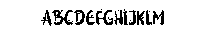 Loveya Brush Regular Font UPPERCASE