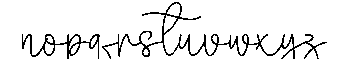 Loving2 Font LOWERCASE