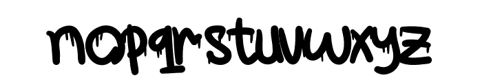 LowBack Demo Font LOWERCASE