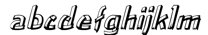 LowEa Italic Font LOWERCASE