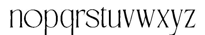Lowera Personal Use Font LOWERCASE