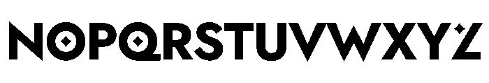 LozangeNoCommercial Font LOWERCASE