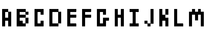 Lozavy Regular Font UPPERCASE