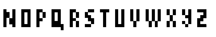 Lozavy Regular Font UPPERCASE