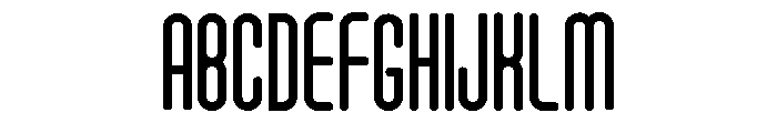 longfont Font UPPERCASE