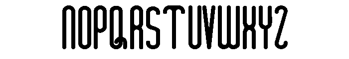 longfont Font UPPERCASE