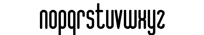 longfont Font LOWERCASE