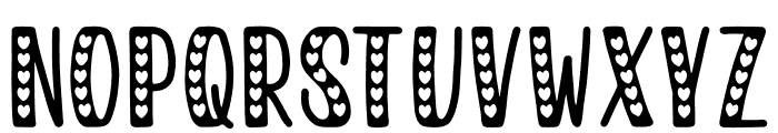 love story Font LOWERCASE