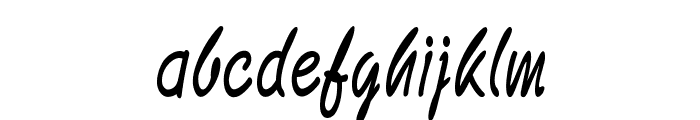 Logia-CondensedBold Font LOWERCASE