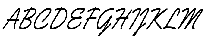 Logia-CondensedItalic Font UPPERCASE