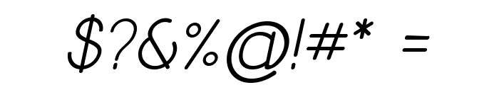 LollipopItalic Font OTHER CHARS