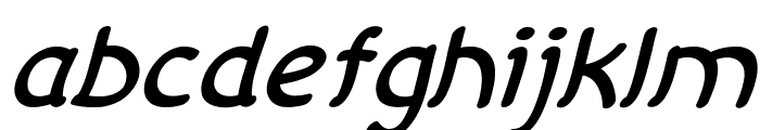 Longaggle-BoldItalic Font LOWERCASE