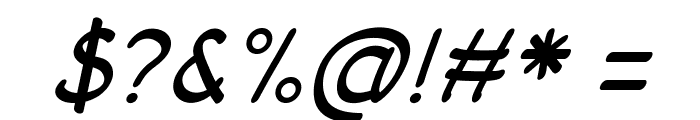 LongaggleItalic Font OTHER CHARS