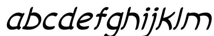 LongaggleItalic Font LOWERCASE