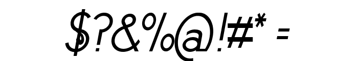 Loodie-CondensedRegular Font OTHER CHARS