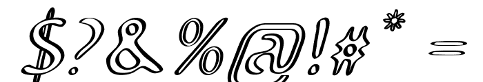 Loodle-BoldItalic Font OTHER CHARS