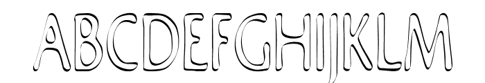 Loodle-CondensedRegular Font UPPERCASE