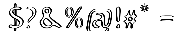 LoodleBold Font OTHER CHARS