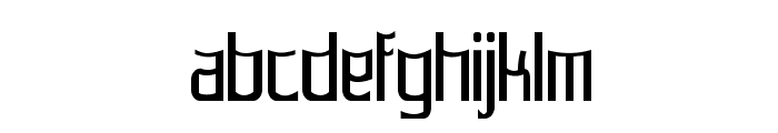 Lorgun-CondensedBold Font LOWERCASE