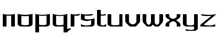 Lorgun-ExpandedBold Font LOWERCASE