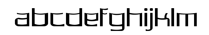 Lorgun-ExpandedRegular Font LOWERCASE