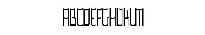 Lorgun-ExtracondensedRegular Font UPPERCASE