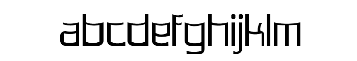 Lorgun Font LOWERCASE