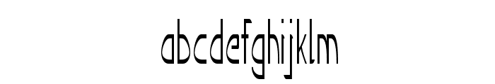 Lorian-ExtracondensedRegular Font LOWERCASE