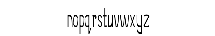 Lorian-ExtracondensedRegular Font LOWERCASE