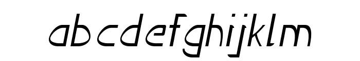 Lorian-Italic Font LOWERCASE