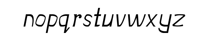 Lorian-Italic Font LOWERCASE