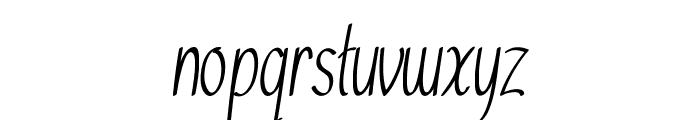 Louda-ExtracondensedRegular Font LOWERCASE