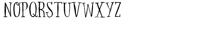 Local Market Regular Font UPPERCASE