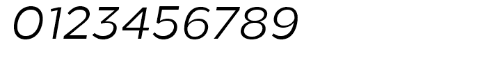 Loew Italic Font OTHER CHARS