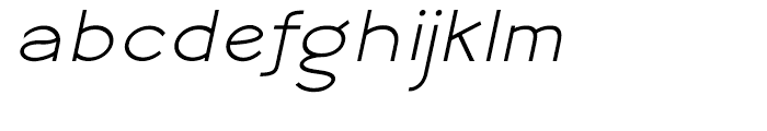 Logo Sans DemiBold Italic Font LOWERCASE